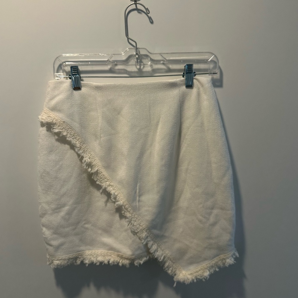 White skirt